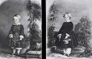 George and Rosalie Waterhouse,children ofsusan Waterhouse unknow artist
